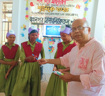 Swapnanagar students moment 1